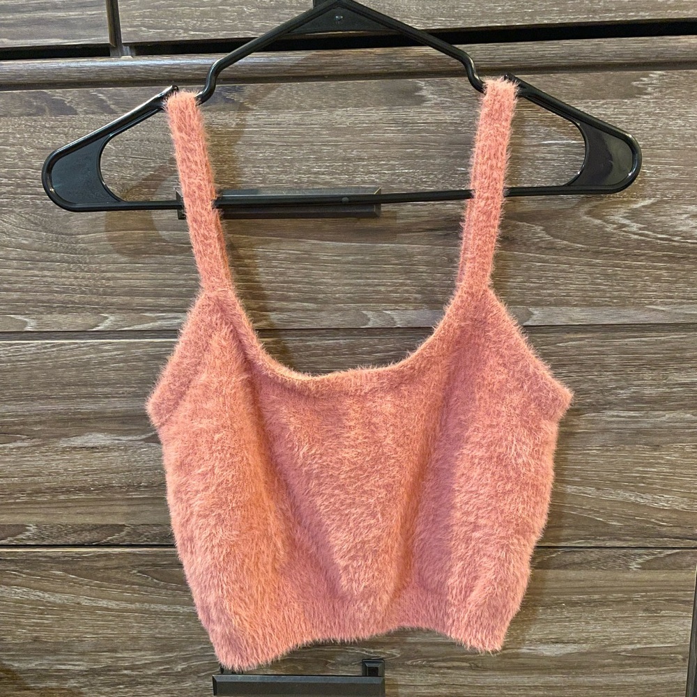 KENDALL & KYLIE Pink Cropped Tank